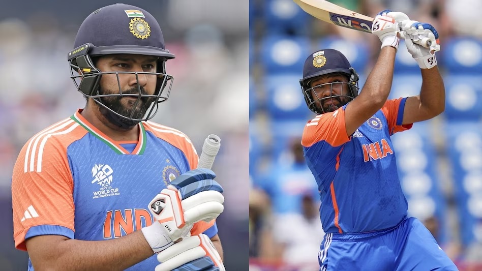Rohit Sharma: 8 sixes, 41 balls and 92 runs... Rohit became sixer king, made a series of records