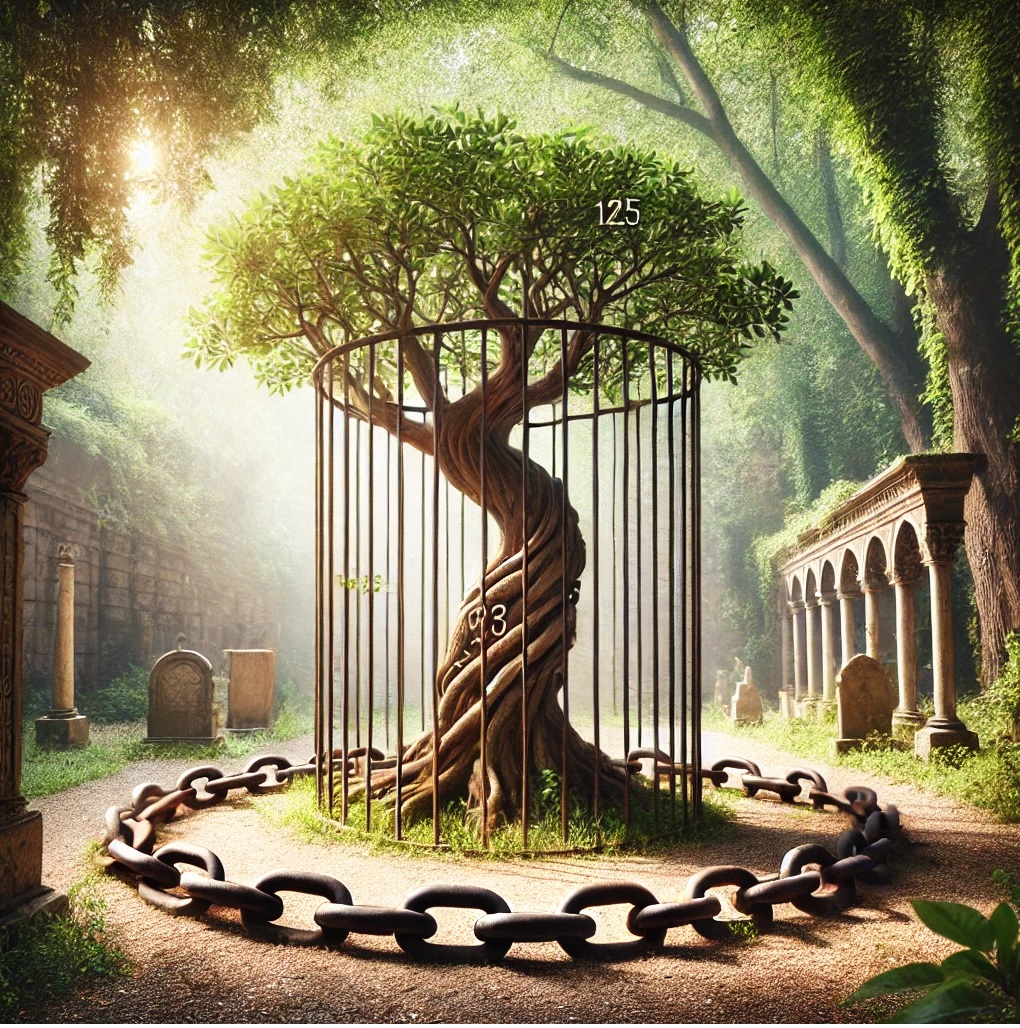 Peshawar Tree Arrest: The tree has been 'arrested' for 125 years, remains tied in iron chains for 24 hours! After all, what is his crime?