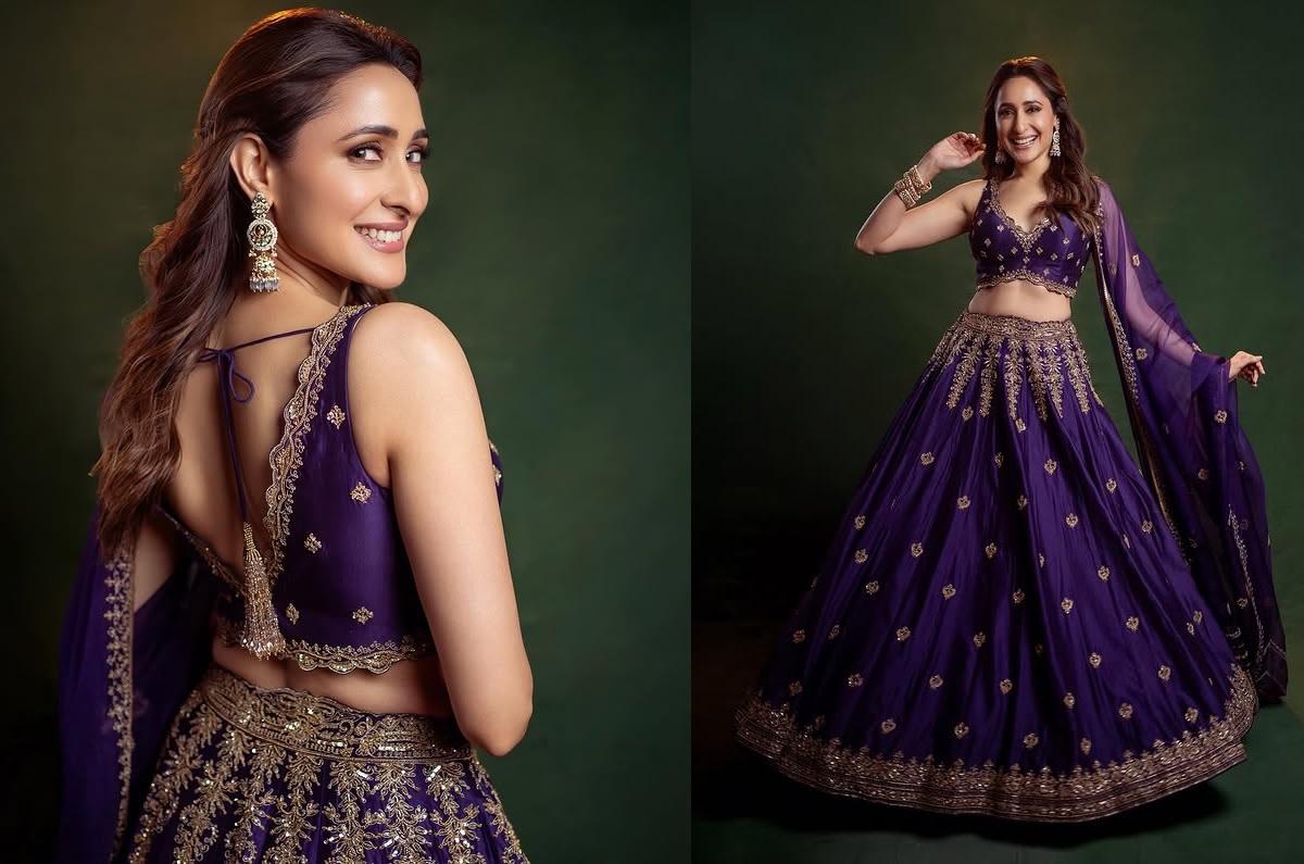 Pragya Jaiswal lehenga Ooutfit