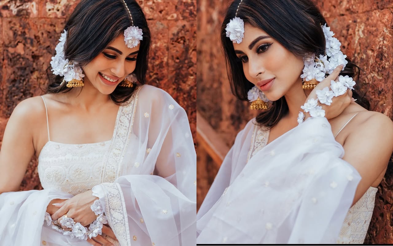 Mouni Roy Ethnic Outfit