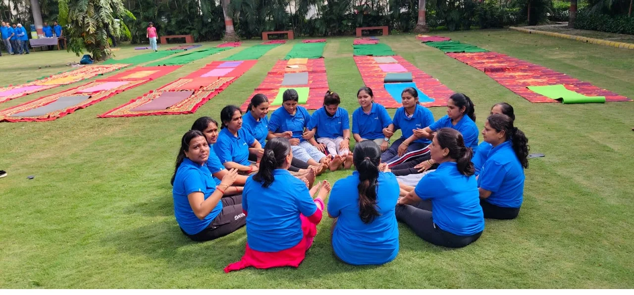 International Yoga Day Celebrated with Grandeur at Jindal Steel and Power Limited’s Machinery Division, Raipur Plant